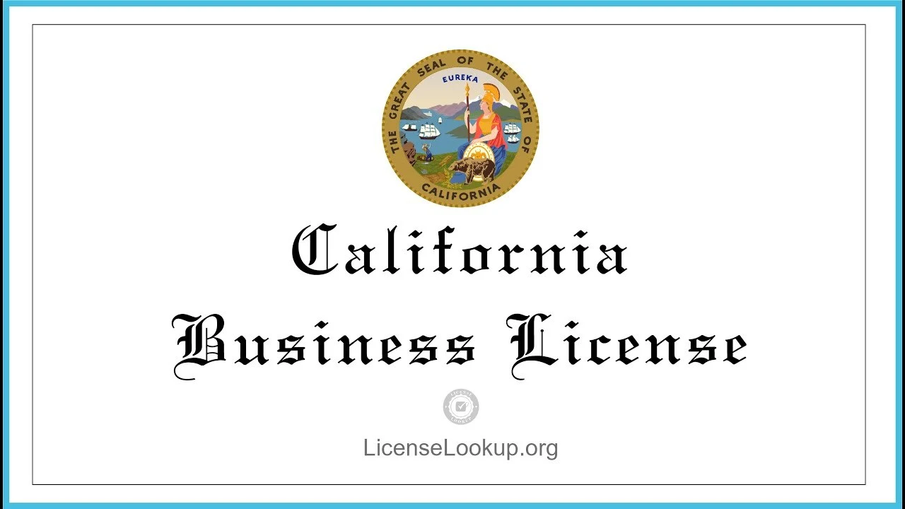 A Business License in California